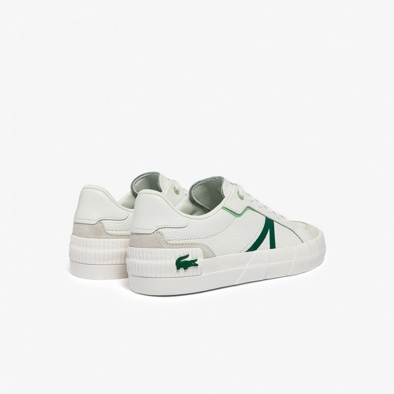 Giày Lacoste L004 722 Nam - Trắng Xanh Lá
