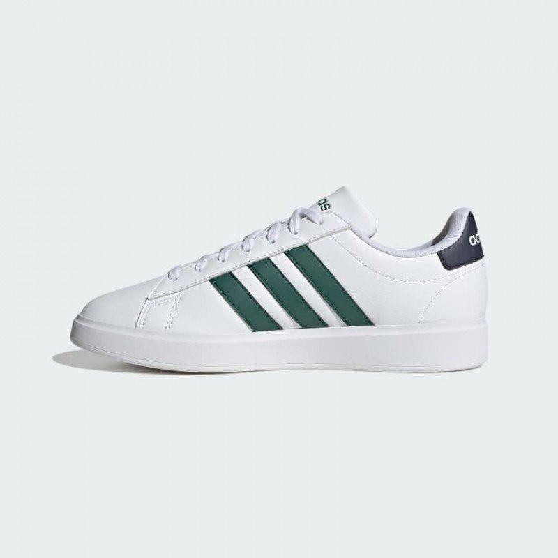 Giày adidas Grand Court Base 2.0 Nam Nữ - Trắng Xanh Lá