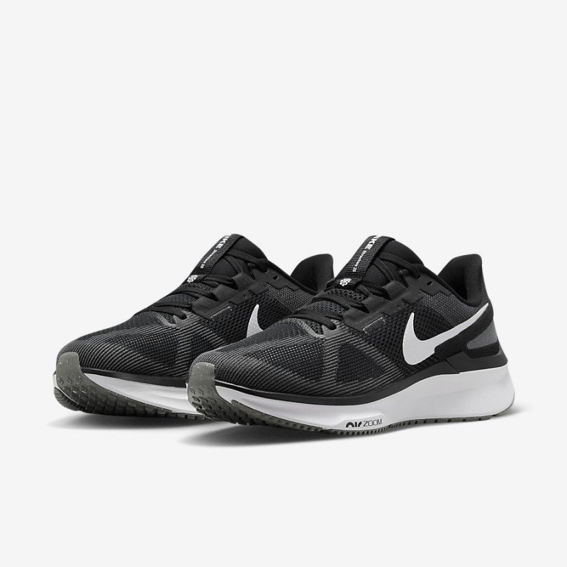 Giày Nike Air Zoom Structure 25 Nam - Đen Trắng Giày Nike Air Zoom Structure 25 Nam - Đen Trắng