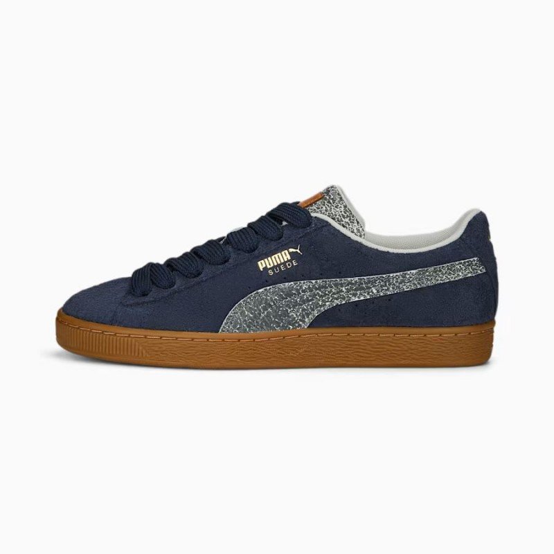 Giày Puma Suede Bulk Nam - Navy Nâu Giày Puma Suede Bulk Nam - Navy Nâu