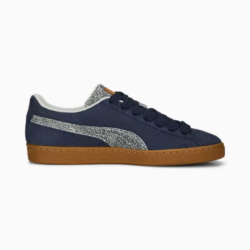 Giày Puma Suede Bulk Nam - Navy Nâu Giày Puma Suede Bulk Nam - Navy Nâu