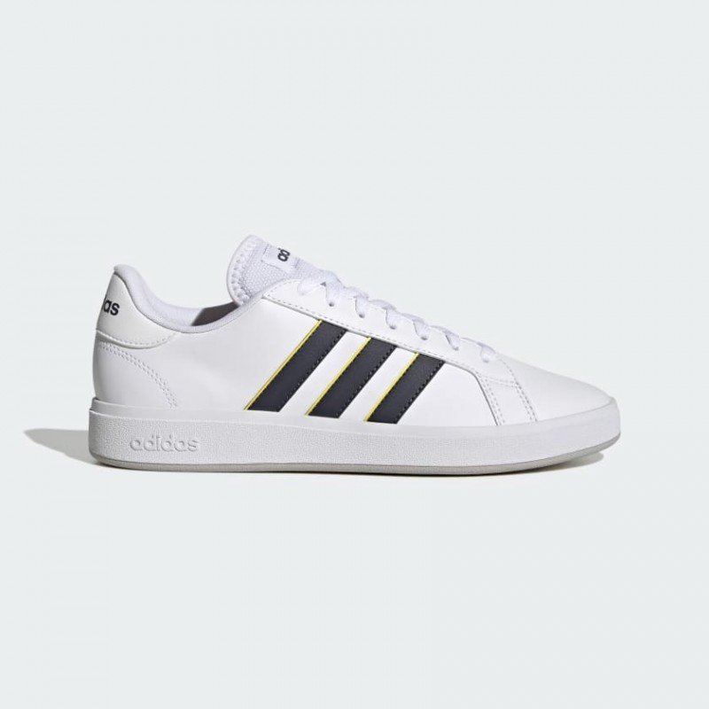Giày adidas Grand Court Base 2.0 Nam Nữ - Trắng Đen Giày adidas Grand Court Base 2.0 Nam Nữ - Trắng Đen