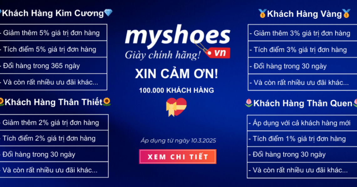 Myshoes Tự Hào Là Một Shop Giày Thể Thao Chính Hãng Myshoes Tự Hào Là Một Shop Giày Thể Thao Chính Hãng