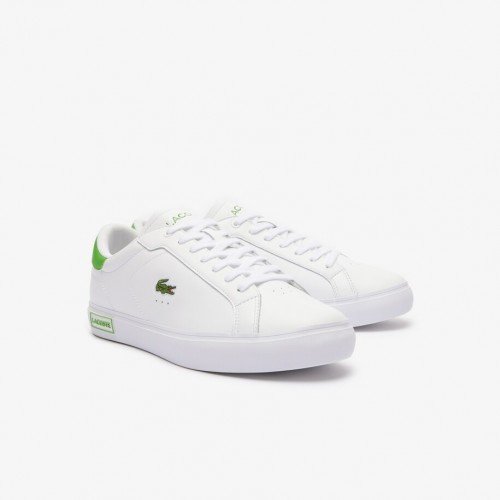 Giày Lacoste PowerCourt 124 Nam - Trắng Xanh Lá Giày Lacoste PowerCourt 124 Nam - Trắng Xanh Lá