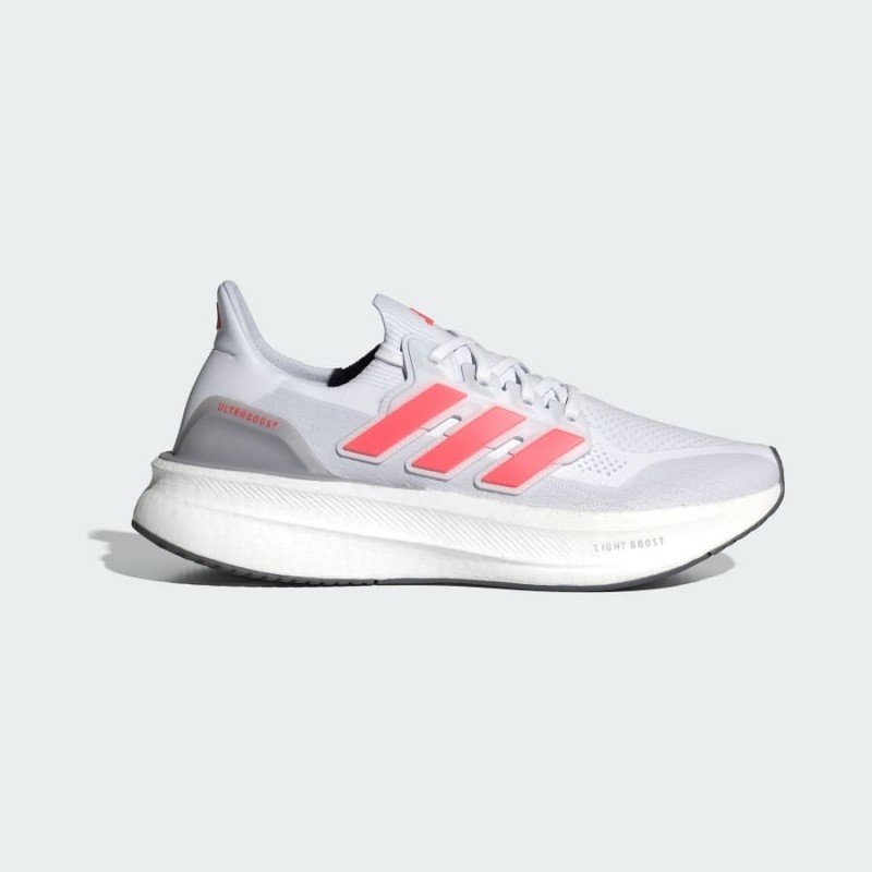 Giày Adidas Ultraboost 5 Nam - Trắng Xám Đỏ Giày Adidas Ultraboost 5 Nam - Trắng Xám Đỏ