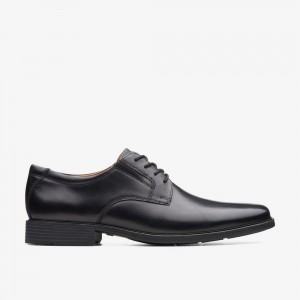 Giày Clarks Tilden Plain Nam - Đen
