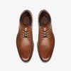 Giày Clarks Whiddon Plain Nam - Nâu