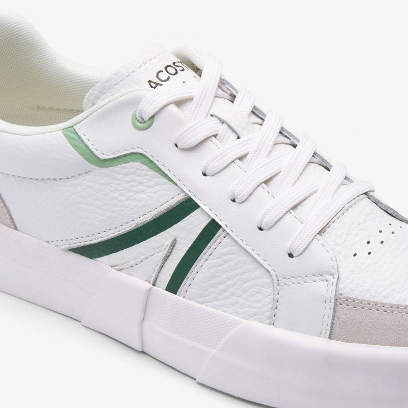 Giày Lacoste L004 Sneaker Nam - Trắng Xanh Lá
