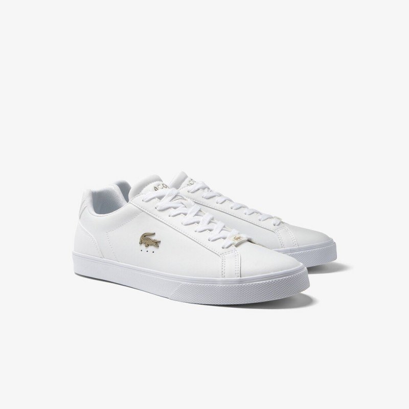 Giày Lacoste Lerond Pro Nam - Trắng Gold Giày Lacoste Lerond Pro Nam - Trắng Gold
