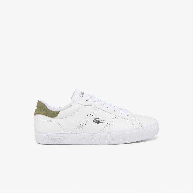 Giày Lacoste PowerCourt 2.0 Nam - Trắng Rêu