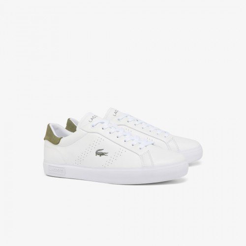 Giày Lacoste PowerCourt 2.0 Nam - Trắng Rêu