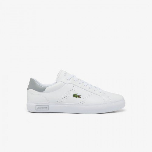 Giày Lacoste PowerCourt 2.0 Nam - Trắng Xám