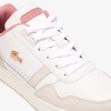 Giày Lacoste T-Clip Leather Nữ - Trắng Hồng Giày Lacoste T-Clip Leather Nữ - Trắng Hồng