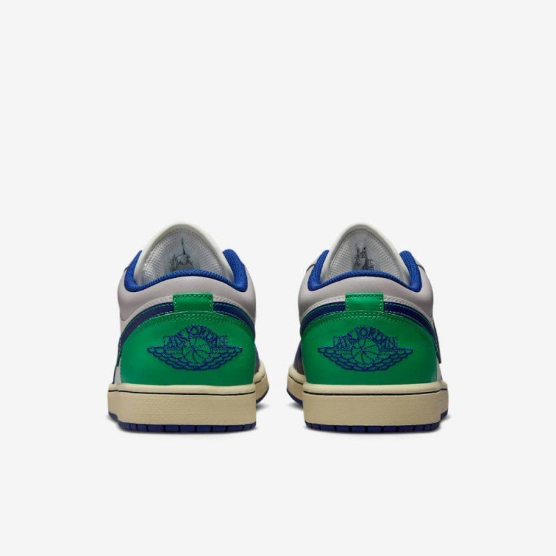 Giày Nike Air Jordan 1 Low Nam - Xám Xanh