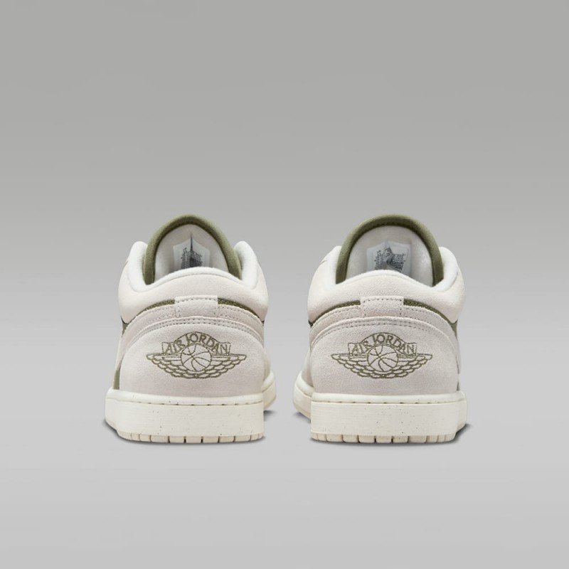 Giày Nike Air Jordan 1 Low SE Nam - Rêu Xám