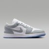 Giày Nike Air Jordan 1 Low Nữ- Xám Trắng