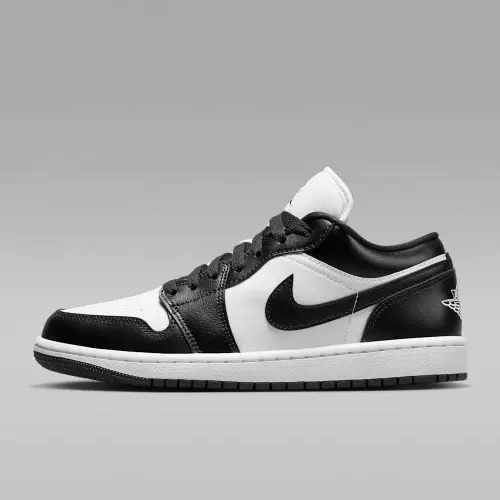 Giày Nike Air Jordan 1 Low Panda Nữ- Đen Trắng