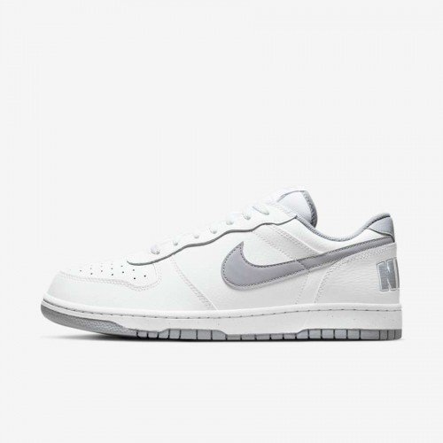 Giày Nike Big Low Nam - Trắng Xám