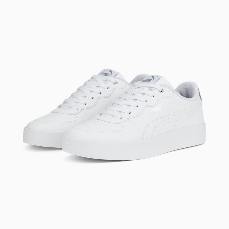 Giày Puma Skye Clean Distressed Nữ - Trắng