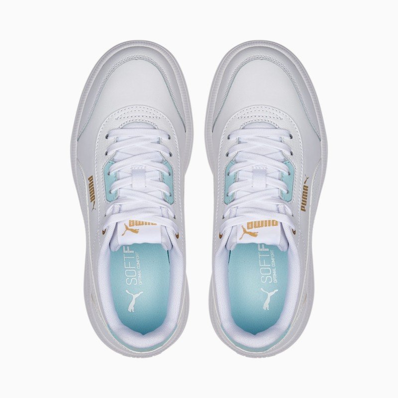 Giày Puma Tori Nữ - Trắng Xanh Ngọc Giày Puma Tori Nữ - Trắng Xanh Ngọc