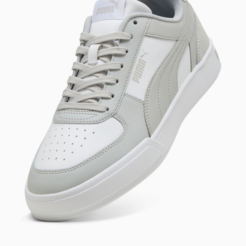 Giày Puma Caven Mix Nam Nữ - Trắng Xám