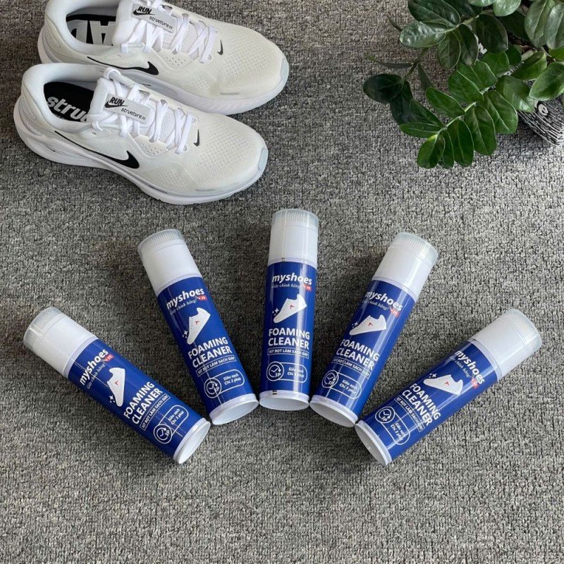 Xịt Bọt ION Làm Sạch Giày Myshoes 300ml Xịt Bọt ION Làm Sạch Giày Myshoes 300ml