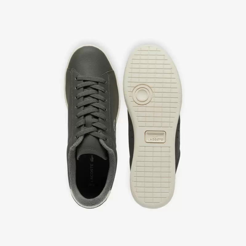 Giày Lacoste Carnaby Set Leather Nam - Xám