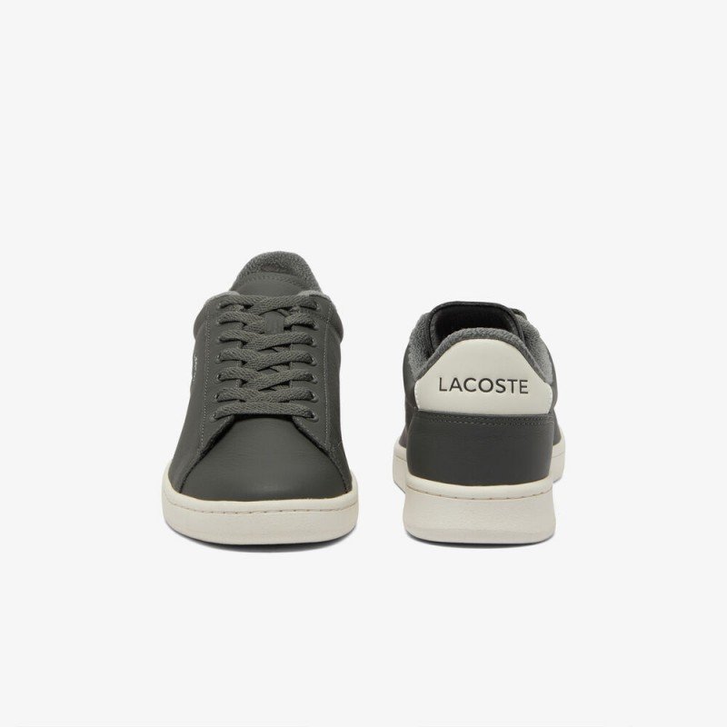 Giày Lacoste Carnaby Set Leather Nam - Xám