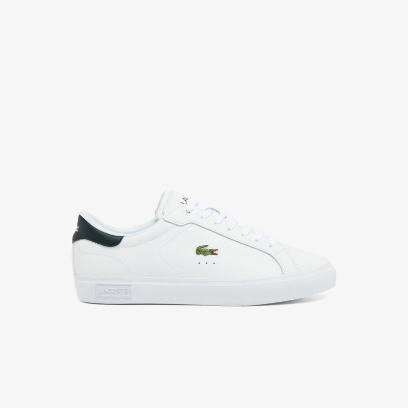 Giày Lacoste Powercourt Leather Nam - Trắng Xanh