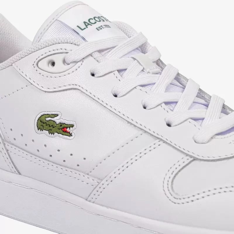 Giày Lacoste T-Clip Leather Nam - Trắng