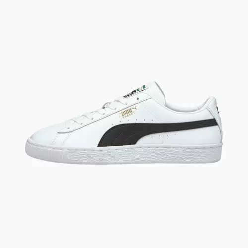 Giày Puma Basket Classic XXI Nam - Trắng Đen