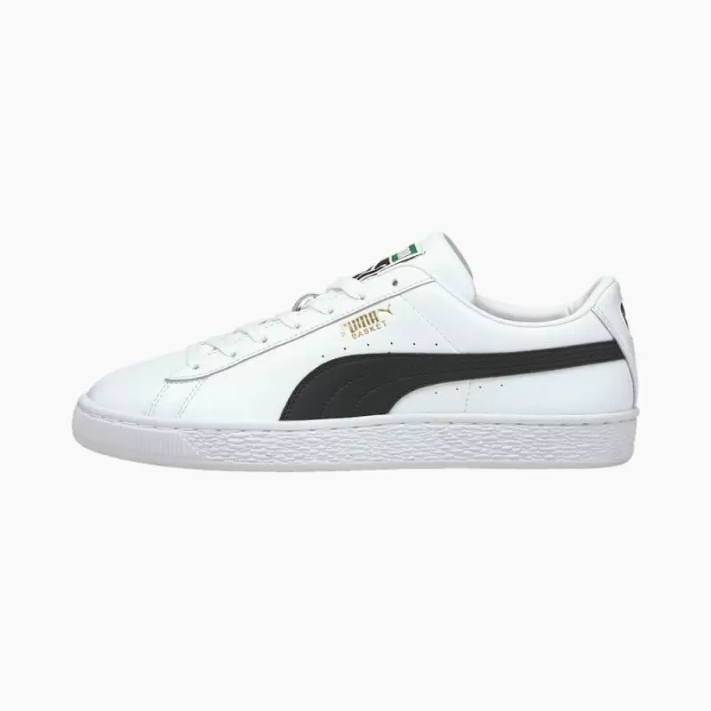 Giày Puma Basket Classic XXI Nam - Trắng Đen Giày Puma Basket Classic XXI Nam - Trắng Đen
