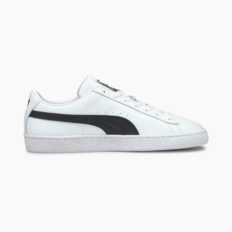 Giày Puma Basket Classic XXI Nam - Trắng Đen Giày Puma Basket Classic XXI Nam - Trắng Đen