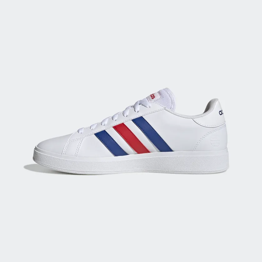 Giày adidas Grand Court Base 2.0 Nam Nữ - Trắng Đỏ Xanh - hình 2