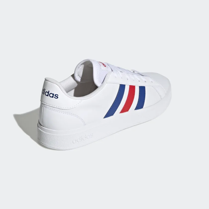 Giày adidas Grand Court Base 2.0 Nam Nữ - Trắng Đỏ Xanh - hình 4