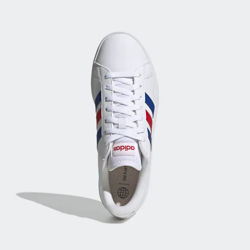 Giày adidas Grand Court Base 2.0 Nam Nữ - Trắng Đỏ Xanh - hình 5