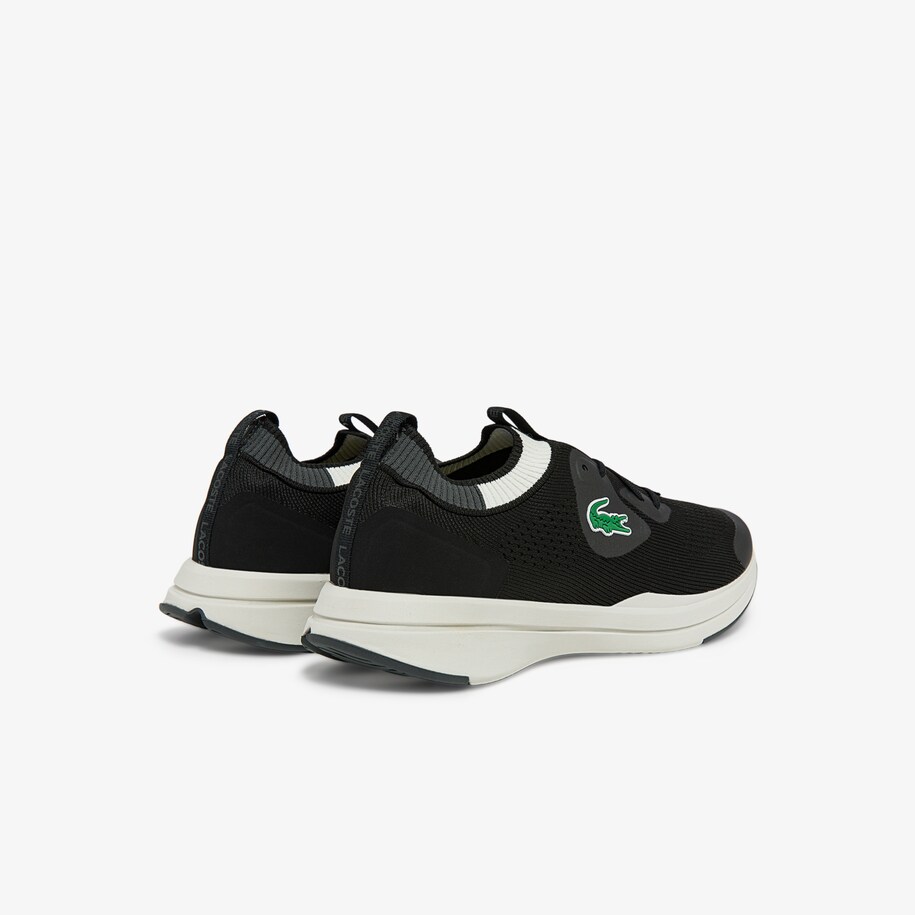 Giày Lacoste Run Spin Knit Nam - Đen Trắng - hình 3