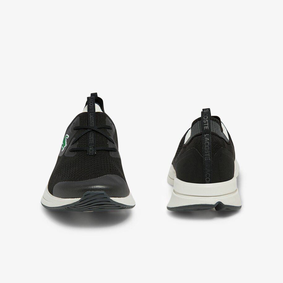 Giày Lacoste Run Spin Knit Nam - Đen Trắng - hình 5