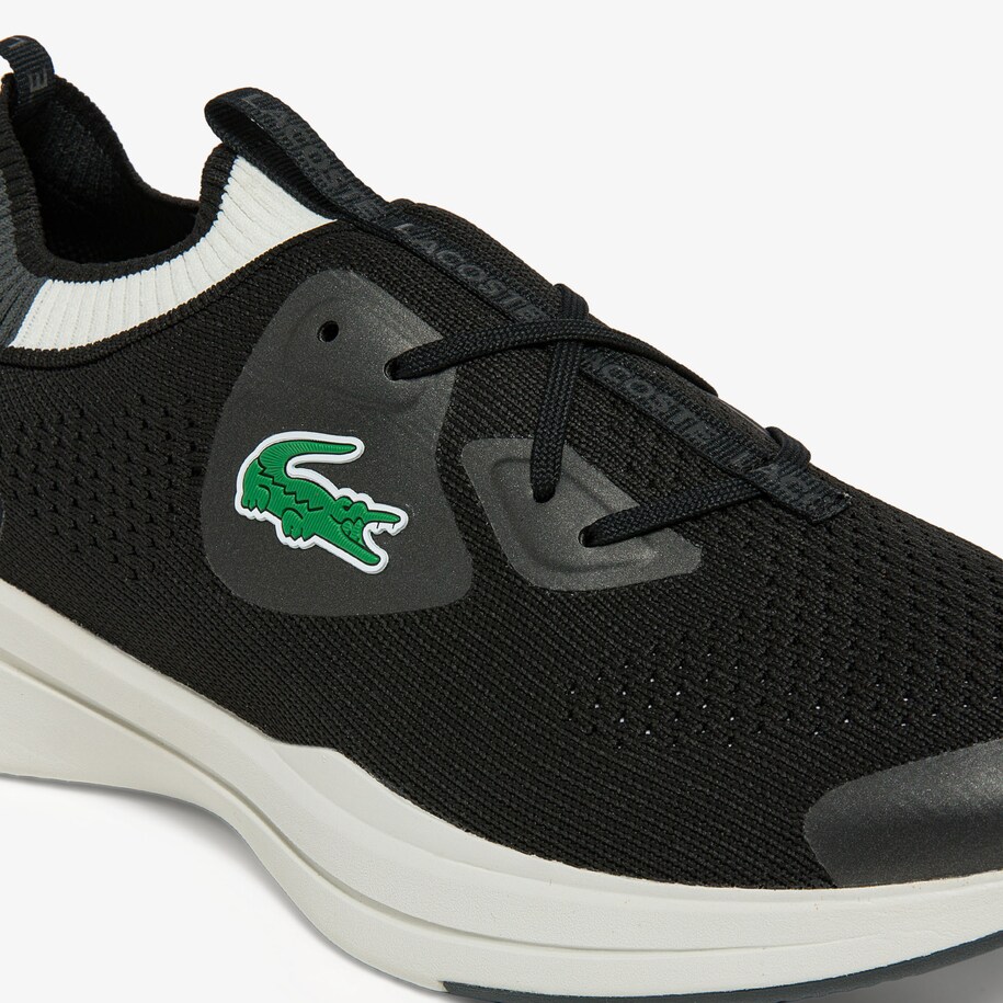 Giày Lacoste Run Spin Knit Nam - Đen Trắng - hình 6