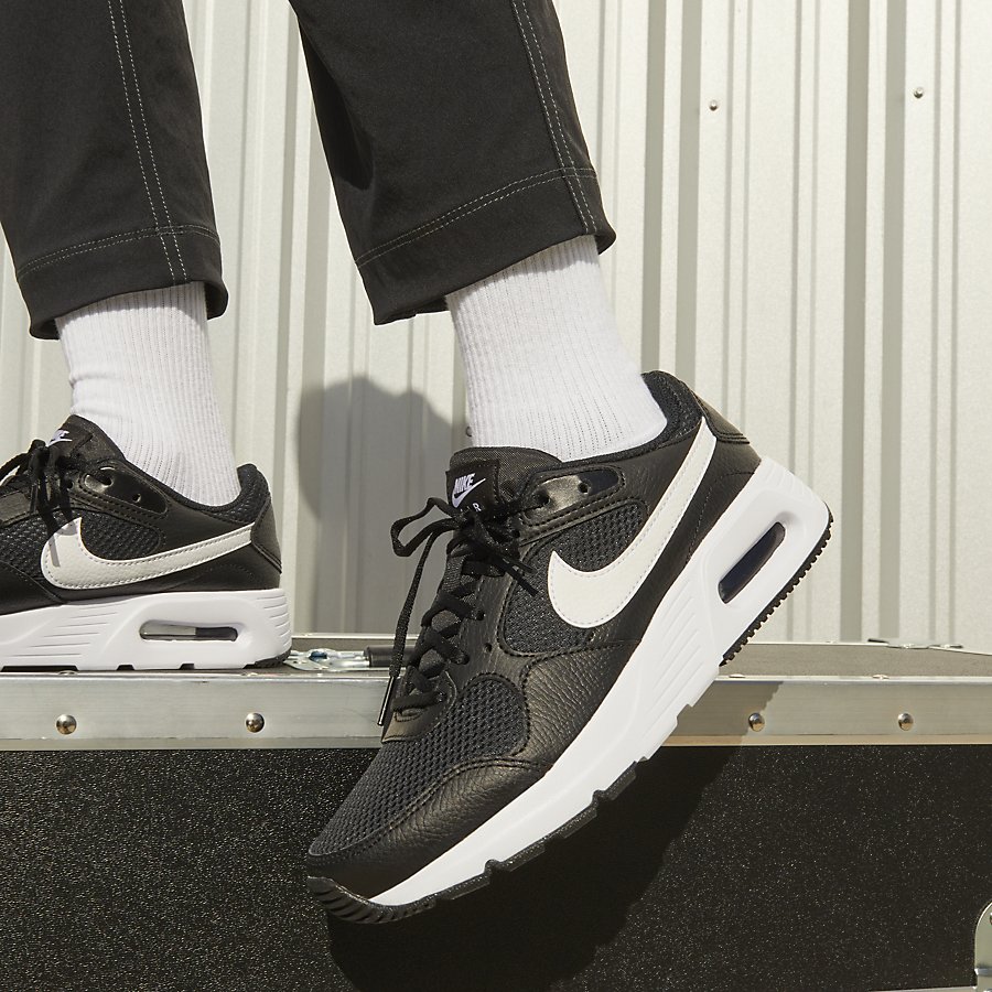 Giày Nike Air Max SC Nữ - Đen Trắng - hình 7
