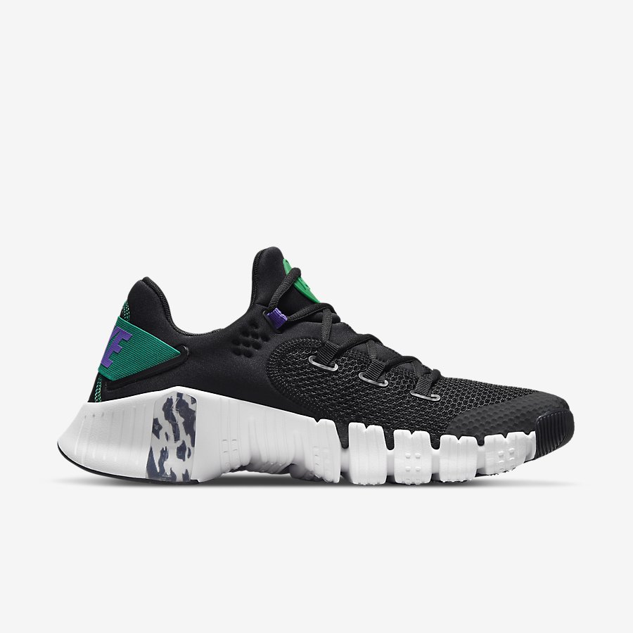 Giày Nike Free Metcon 4 Nam - Đen Trắng - hình 2