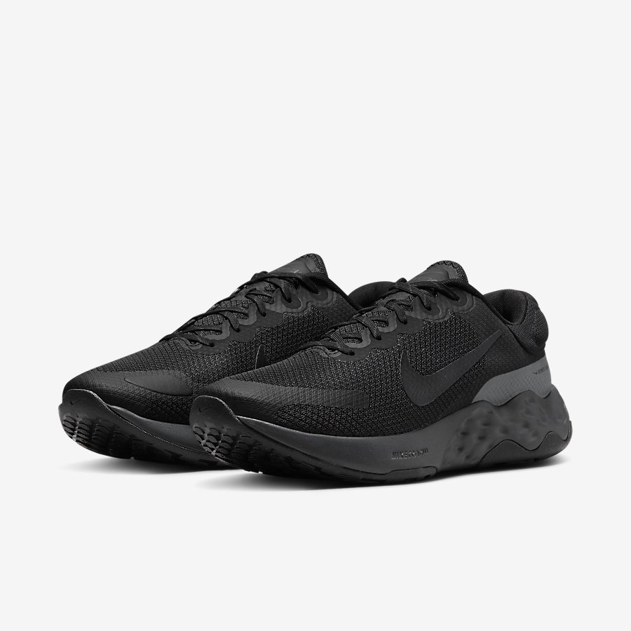 Giày Nike Renew Ride 3 Nam - Đen Full - hình 2