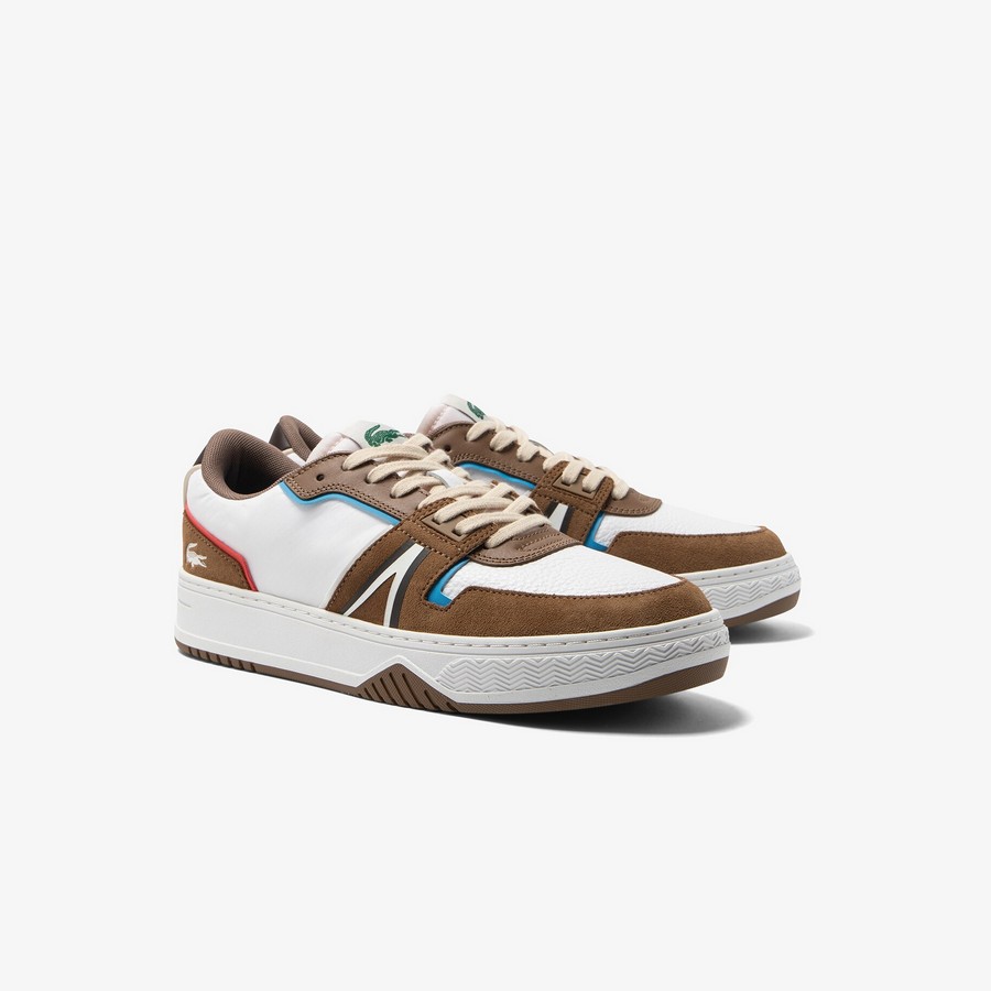 Giày Lacoste L001 123 Nam - Trắng Nâu - hình 2