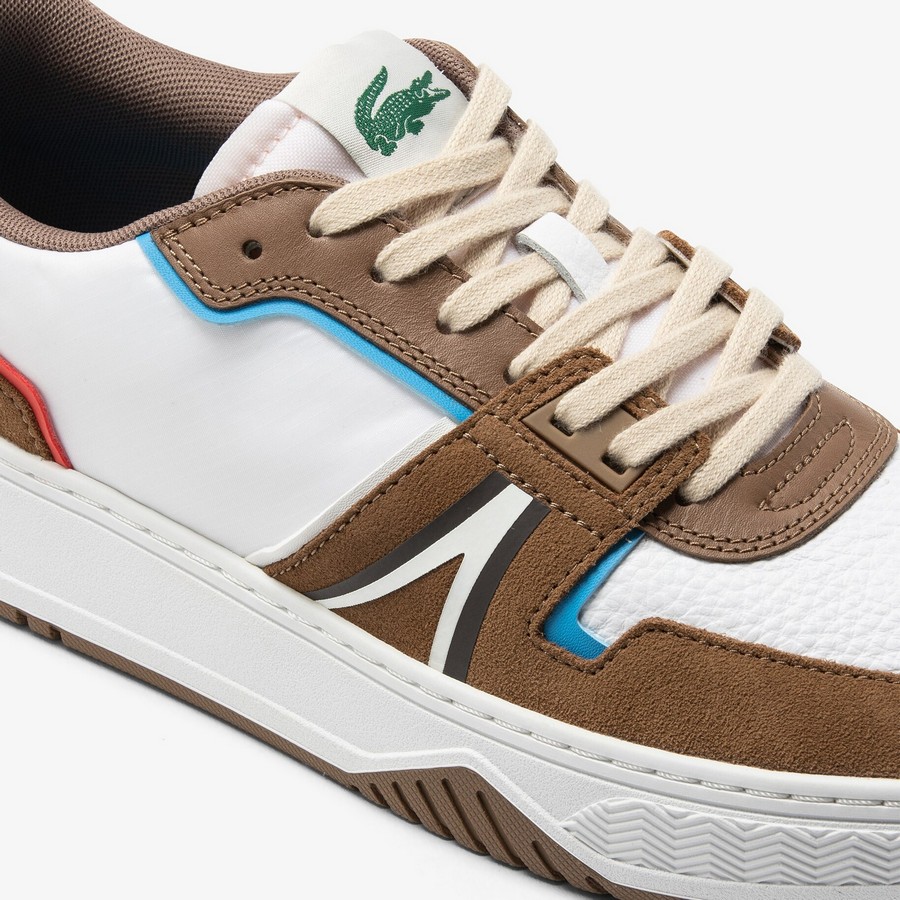 Giày Lacoste L001 123 Nam - Trắng Nâu - hình 6
