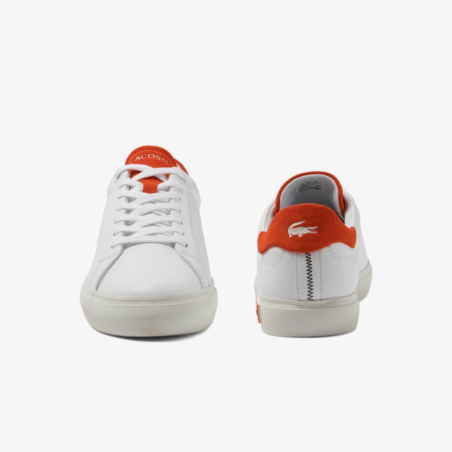 Giày Lacoste PowerCourt 2.0 223 Nam - Trắng Cam - hình 5