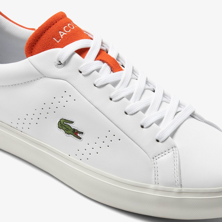 Giày Lacoste PowerCourt 2.0 223 Nam - Trắng Cam - hình 6