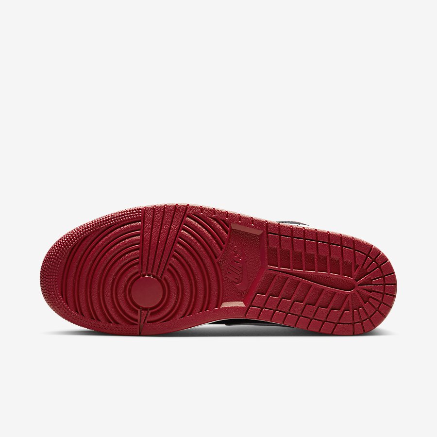 Giày Nike Air Jordan 1 Low Nam - Đen Đỏ - hình 3