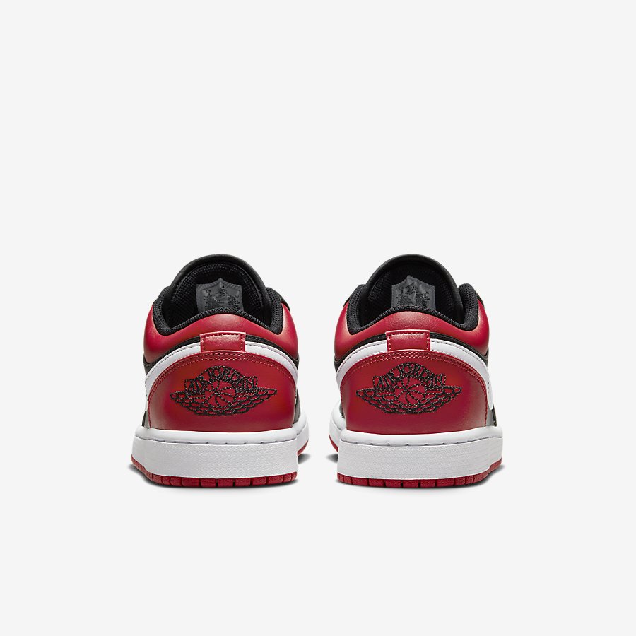 Giày Nike Air Jordan 1 Low Nam - Đen Đỏ - hình 6