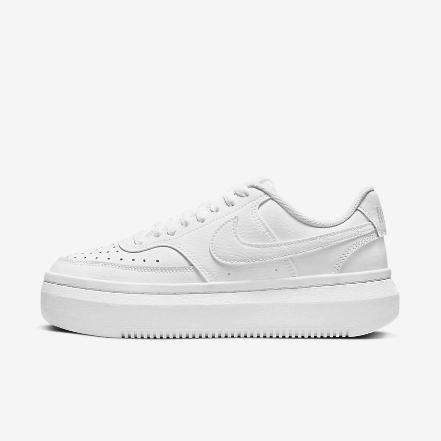 Giày Nike Court Vision Alta Nữ- Trắng