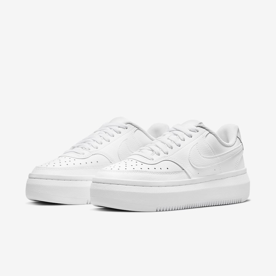 Giày Nike Court Vision Alta Nữ- Trắng - hình 4